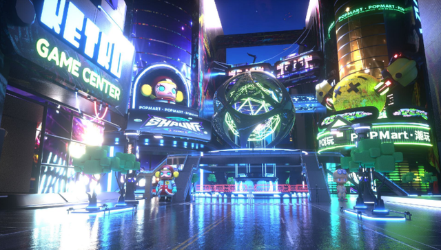 集结全球头部艺术家，泡泡玛特举办首届虚拟潮玩艺术周