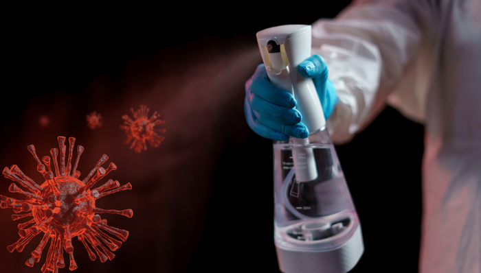 家庭消毒，新冠病毒