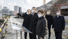 新年第一個工作日，陳吉寧前往城市公園、社區(qū)菜場和老舊小區(qū)調(diào)研民生工作