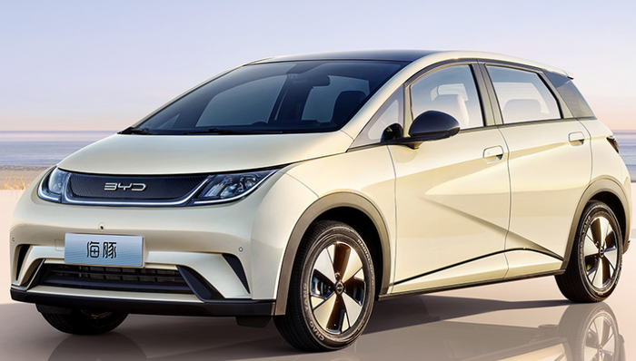 比亚迪海鸥申报图曝光，小型纯电动汽车市场迎来新的挑战者