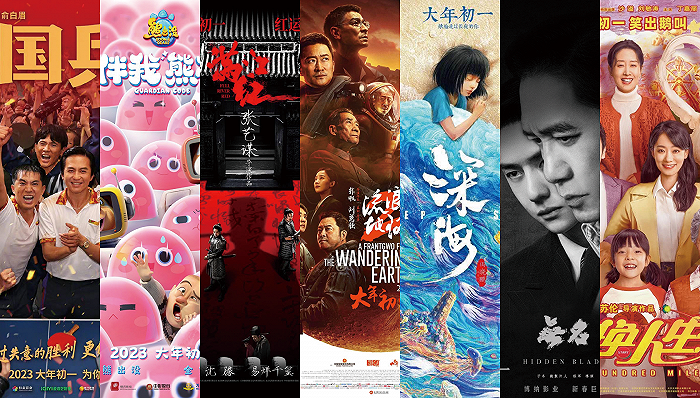 2023春节档票房创史上第二高，中国电影市场迎来开门红