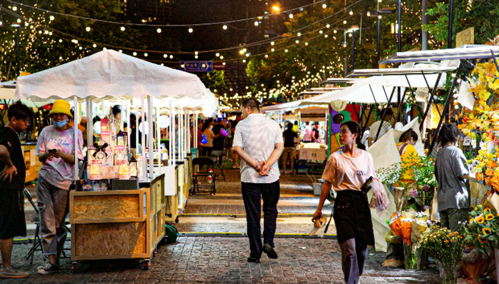 摆摊，创意夜市，市容环境，设摊经营,上海