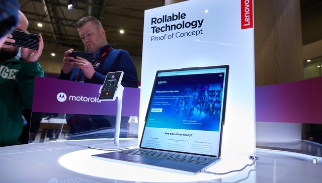 聚焦MWC｜联想集团推多款移动新品：卷轴屏、折叠屏和ThinkPhone均在其中