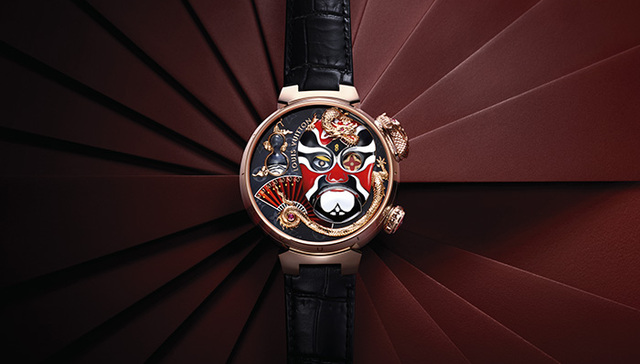 路易威登自川剧变脸艺术汲取灵感，罗杰杜彼王者系列艺术家合作腕表再添力作｜当周腕表