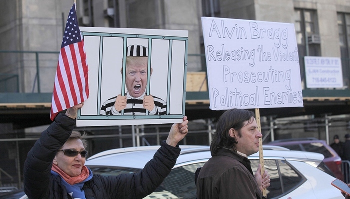 特朗普,被捕,检察官,曼哈顿