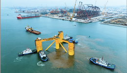 中国首座深远海浮式风电平台将投用