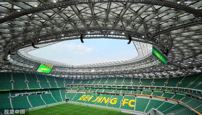 中超联赛新工体揭幕，官方赞助商仅三家倒退数年