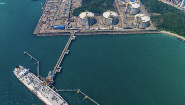 中国大陆首座！大鹏站接收液化天然气达1亿吨