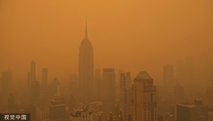 加拿大山火造成纽约空气严重污染；优步宣布到2030年消除外卖业务所有不必要塑料垃圾｜ESG周报