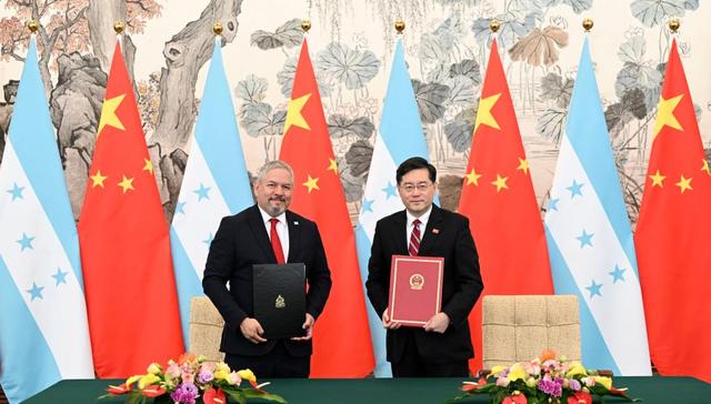 国友谊,访华,卡斯特罗,领域合作,建交,人民权力,中方,洪都拉斯日报,无人机,双边关系