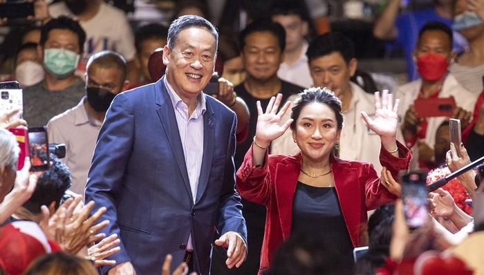 泰国,他信,皮塔,为泰党,斯雷塔