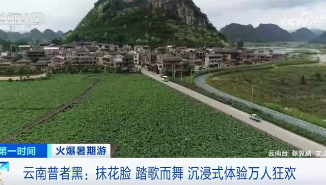 沉浸式,踏歌,狂欢活动,荷叶,景区,仙人洞村,暑期,背山,醉虾,麻辣小龙虾