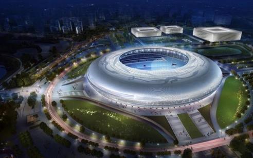 三馆,体育公园,太阳神鸟,主体育场,天圆地方,和谐共生,飞碟,百叶,高赛,亲水