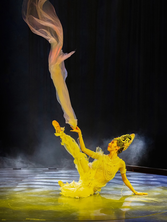 《乐动敦煌》剧照。敦煌市委宣传部供图