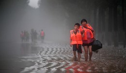 河北已啟用7處蓄滯洪區(qū)，轉(zhuǎn)移群眾84.74萬(wàn)人