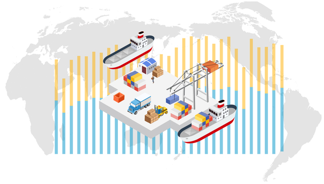 数据 | 7月全国进出口总值同比增速“4连降”，创三年最大跌幅