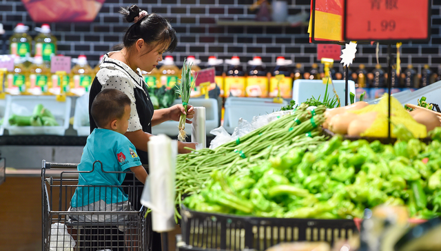 7月CPI同比增速两年多来首次转负，但通缩仅是短暂现象
