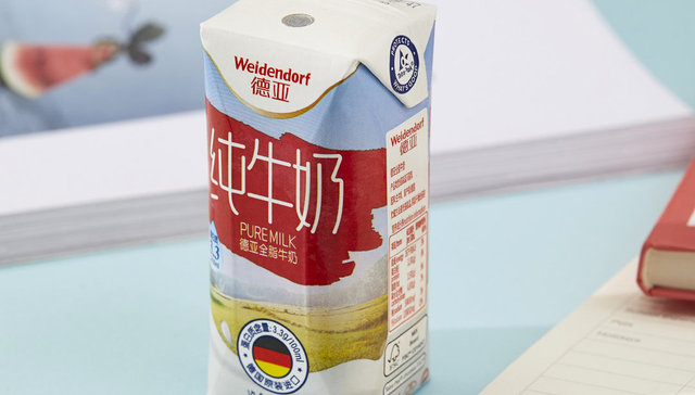 德亚牛奶,品渥食品