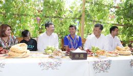 陳吉寧率上海代表團在新疆喀什走產(chǎn)業(yè)園區(qū)、看學校醫(yī)院、聽文化潤心、訪農(nóng)戶家庭：把對口援疆各項工作做深做細做實