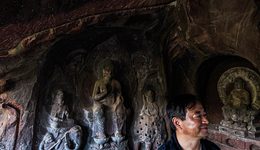 段鐘鵬：我們在大理修繕千年石窟丨正午視覺