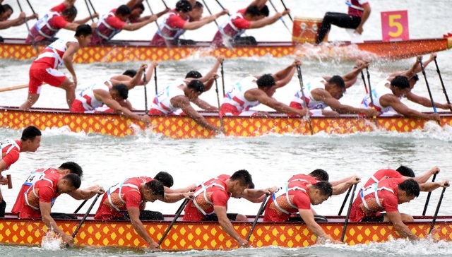 亚运会中国龙舟队五金收官，龙舟运动从民俗走向冲奥