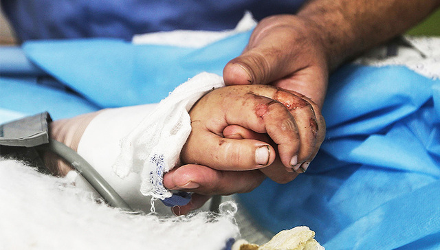 【图集】巴以新一轮冲突持续，加沙地带近100万巴勒斯坦人流离失所