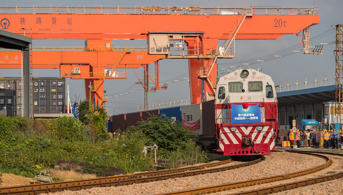 中欧班列,一带一路,,长三角