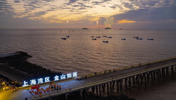 上海，金山，交通，民生，转型升级,石油,石化,重工业,上海湾区