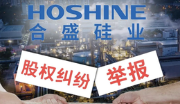 665億合盛硅業(yè)宮斗第二季：雙方激辯董事長(zhǎng)構(gòu)陷忠良VS遭人中傷？