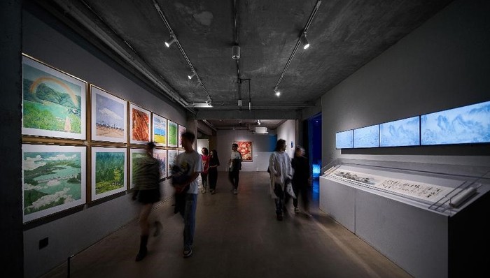 讲述山河故事、展现神州之美，“山河—绿水青山主题艺术展”在上海艺术百代美术馆开幕