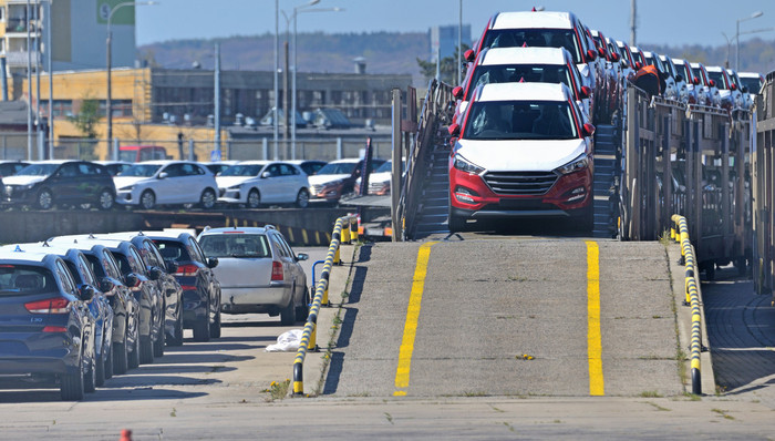 出口,汽车,广州