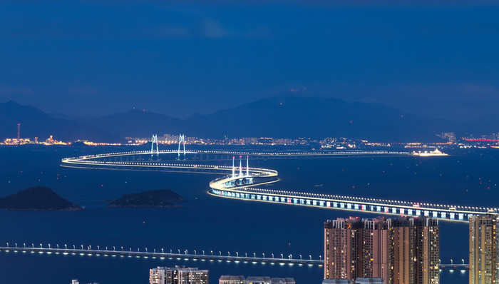 香港,港珠澳大桥,广东