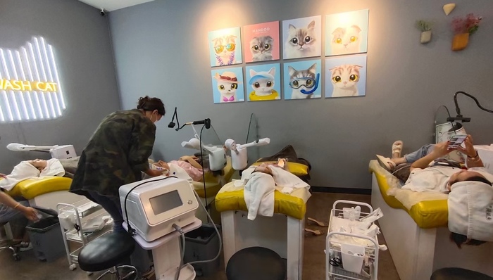 男人的“美容院”：洗脸吧