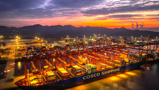 宁波舟山港连续15年货物吞吐量全球第一