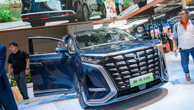 腾势D9超越别克GL8，新能源车型首次成为MPV市场销冠