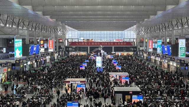 长三角铁路春运预计迎来历史新高