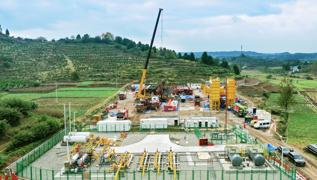 中石化在四川盆地再探千亿方大气田