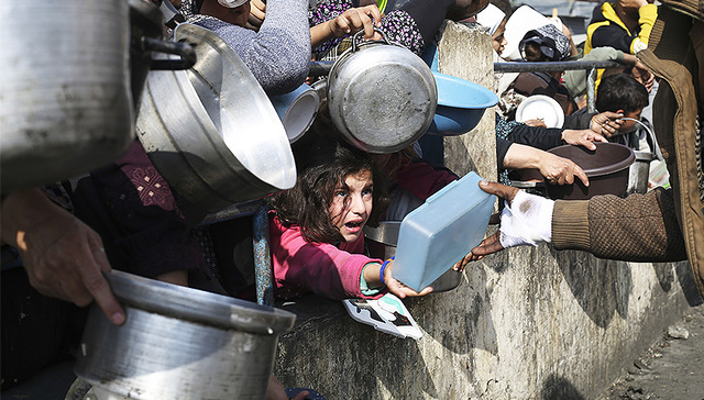 【图集】饥荒边缘：加沙深陷“全球最严重饥饿危机”