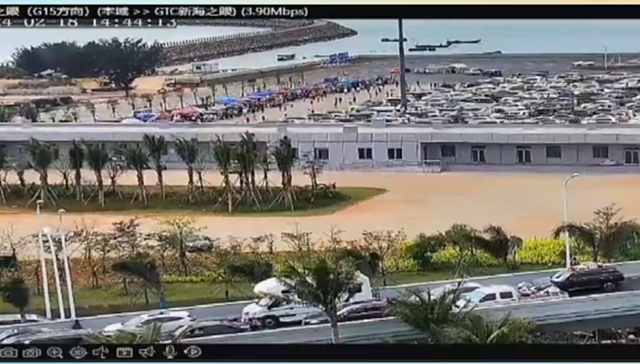 海口三港各待渡车场已饱和，滞留旅客船票依然有效