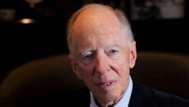 英国金融家雅各布·罗斯柴尔德去世，享年87岁