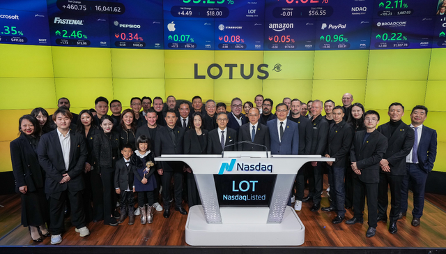 路特斯科技成功登陆纳斯达克，拿下豪华纯电市场决赛门票