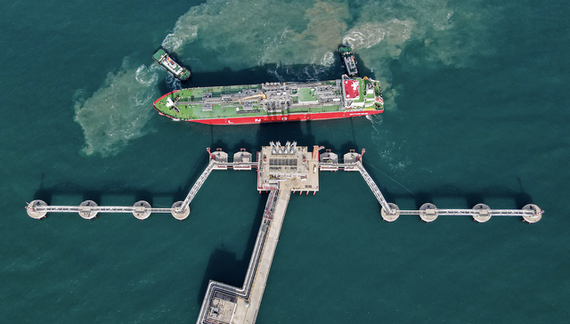 今年前两月中国LNG进口量同比增约两成