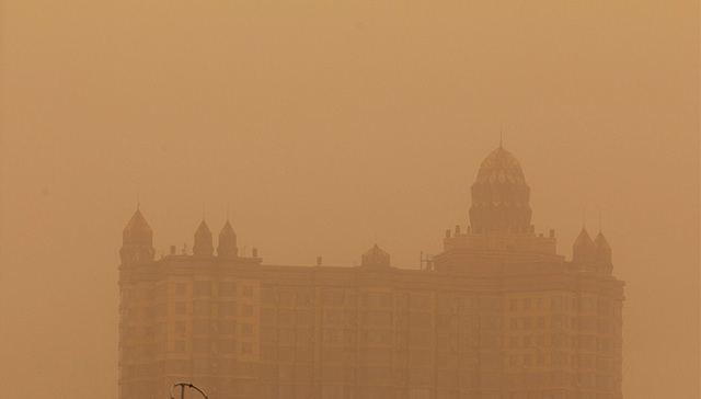 【图集】沙尘暴黄色预警持续，北方10余省区市受波及