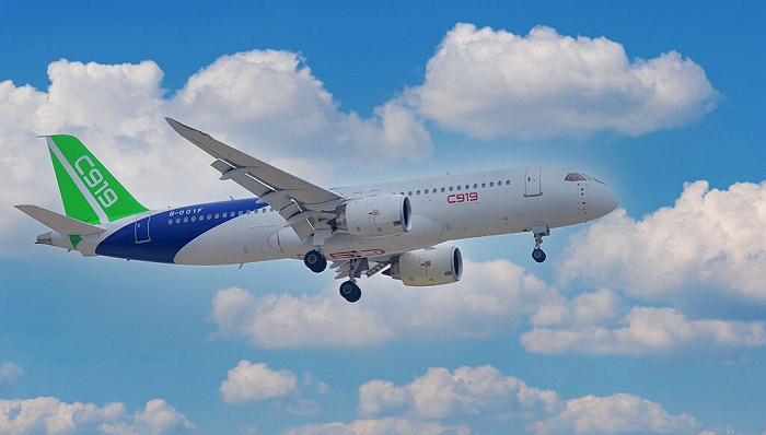 C919飞机集齐国内四大航订单，年内启动交付工作