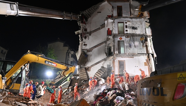 地方新闻精选 | 铜陵楼房坍塌事故已致4死 广西3条河流出现超警洪水