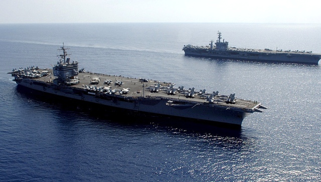 艾森豪威尔,航母,胡塞,美国,也门