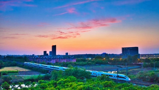 上海-上海虹桥,大环形高铁,上海,南京,合肥,杭州,长三角,副中心城市,黄山,九华山,千岛湖,新图