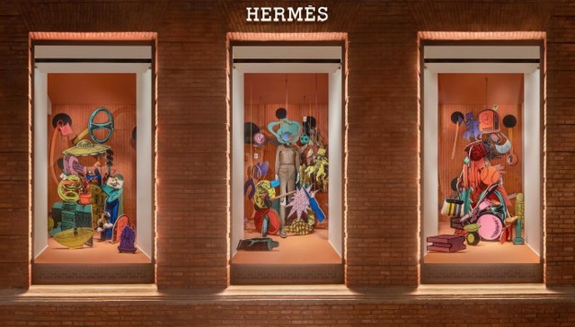 上海“爱马仕之家”秋季橱窗上新，Loro Piana和New Balance联名款将上市｜是日美好事物