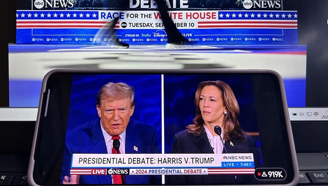 哈里斯,特朗普,辩论,拜登,摇摆州