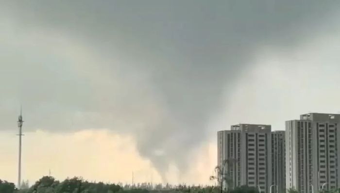 上海,天气,龙卷风